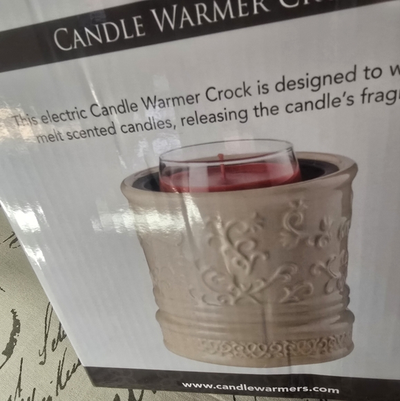 Candle Warmers Candle crock pot NIB Fits Large Candles - Picture 5 of 6